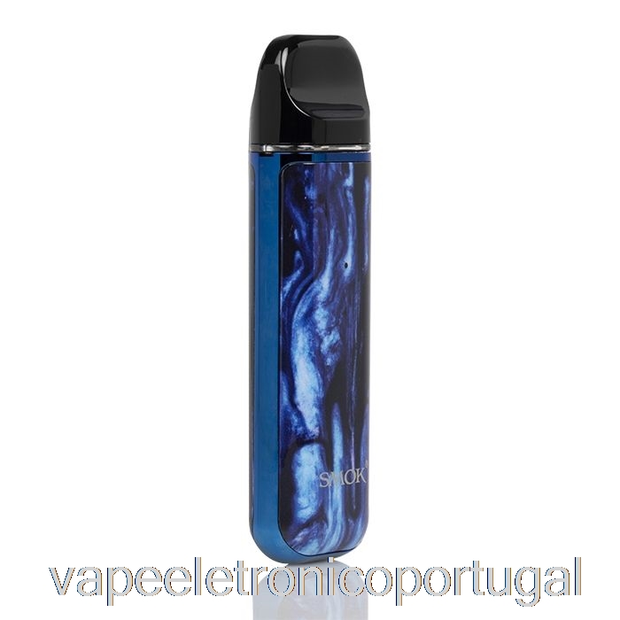 Vape Eletrônico Smok Novo 2 25w Pod System Resina Azul/preta